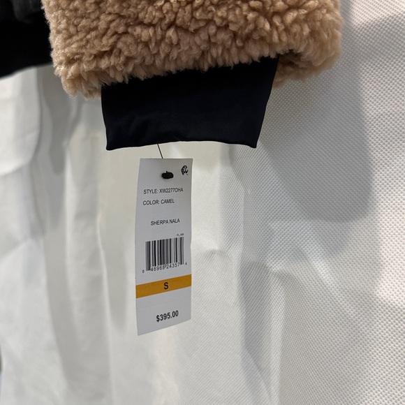 NWT Sam Nala Sherpa Jacket Camel Color S - Picture 2 of 6